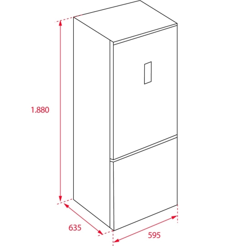 Frigorífico Combi TEKA No Frost Inox E 40672051