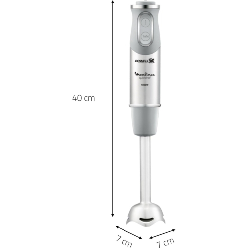 Batidora MOULINEX 1000w Quickchef con Vaso Medidor Gris DD65AD10