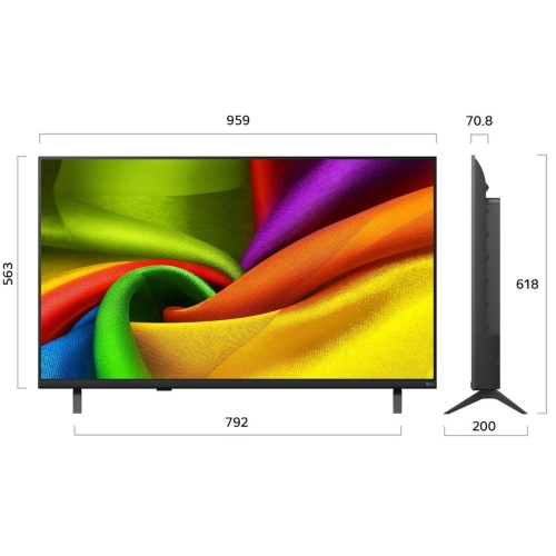 Televisor LG 43" 4K NanoCell Smart TV 43NU850B6LA