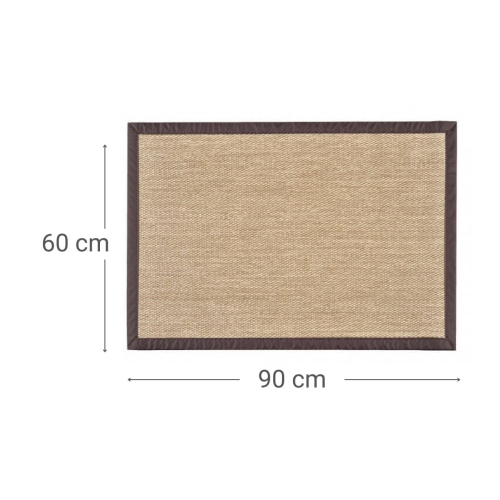Alfombra de Tejido de Vinilo Sisal 60x90