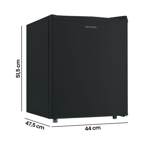 Frigorífico INFINITON 1 Puerta Negro 41L Clase E CL42L5NET