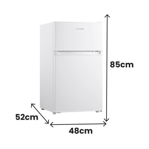Frigorífico INFINITON 2 Puertas Clase E 85cm Blanco FG201B