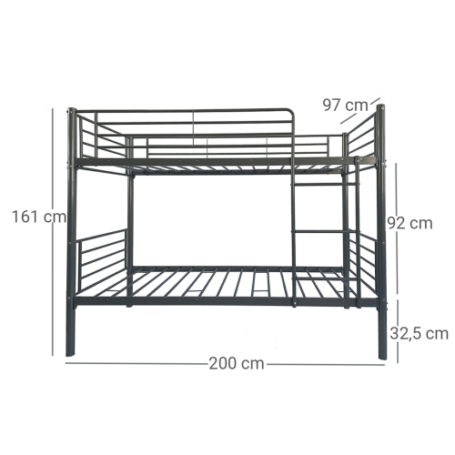 Litera Infantil de 90x190 cm FUNNY