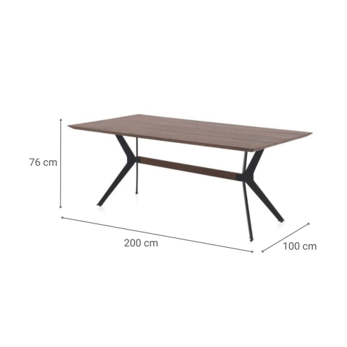 Mesa comedor de Madera de Acacia GABAR 10835