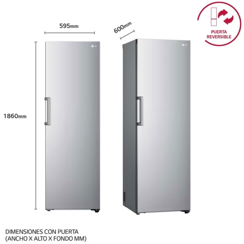 Frigorífico 1 Puerta 186 cm Clase E LG GLT51PZGSZ