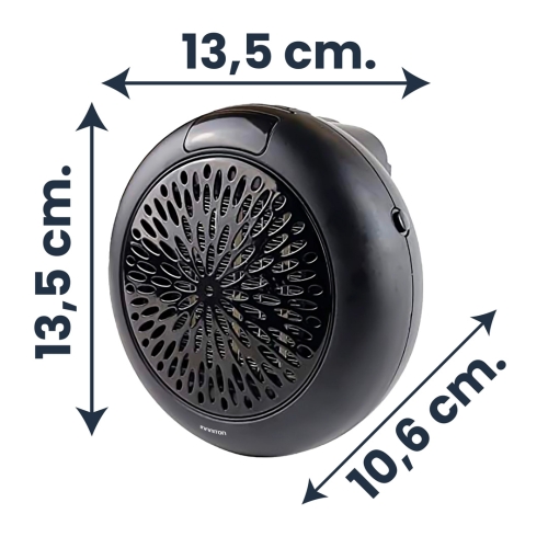 Calefactor Cerámico INFINITON Para Pared HWS-6AC