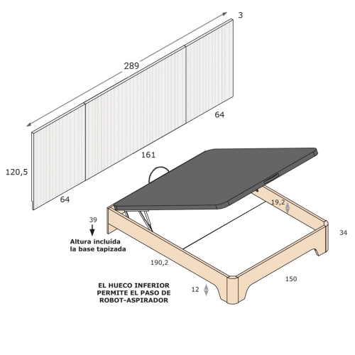Dormitorio JORDAN EVO Nº 41 Color Alpin