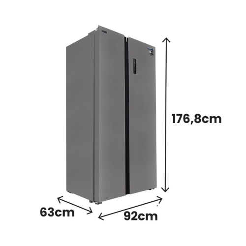 Frigorífico Side by Side INFINITON Inox 505L No Frost E SBS506A77XEM