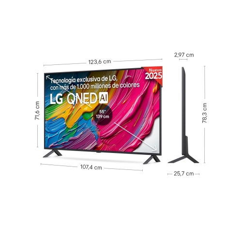 Televisor 55" LG Mini LED 4K Smart TV 55QNED72B6B